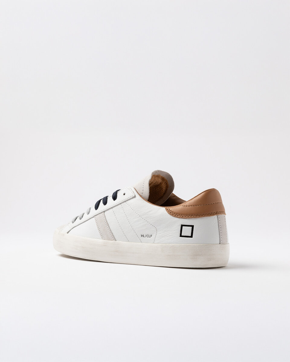 HILL LOW CALF WHITE-CUOIO