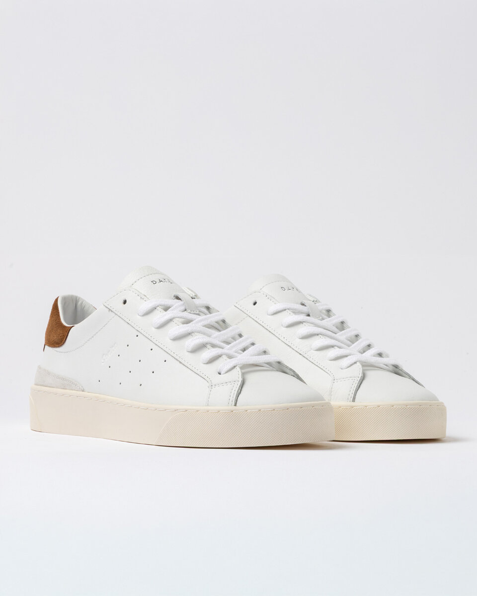 SONICA CALF WHITE-CUOIO